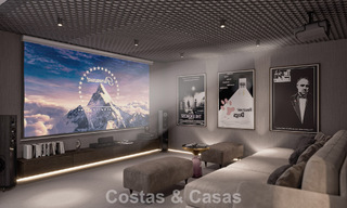 Nouveau sur le marché. 6 villas de luxe avec vue imprenable sur la mer à vendre sur le New Golden Mile, Marbella - Estepona 779261 