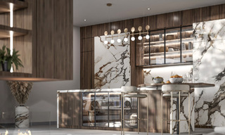 Nouveau sur le marché. 6 villas de luxe avec vue imprenable sur la mer à vendre sur le New Golden Mile, Marbella - Estepona 779262 