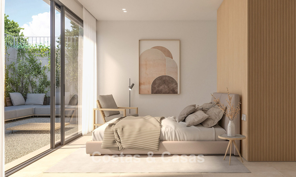 Maisons sur plan à haut rendement énergétique à vendre dans les collines verdoyantes d'Elviria, à l'est du centre de Marbella 779357