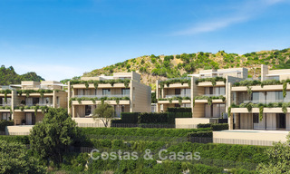Maisons sur plan à haut rendement énergétique à vendre dans les collines verdoyantes d'Elviria, à l'est du centre de Marbella 779359 