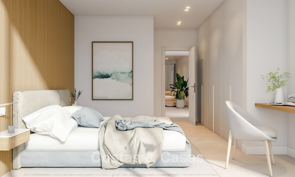 Maisons sur plan à haut rendement énergétique à vendre dans les collines verdoyantes d'Elviria, à l'est du centre de Marbella 779361
