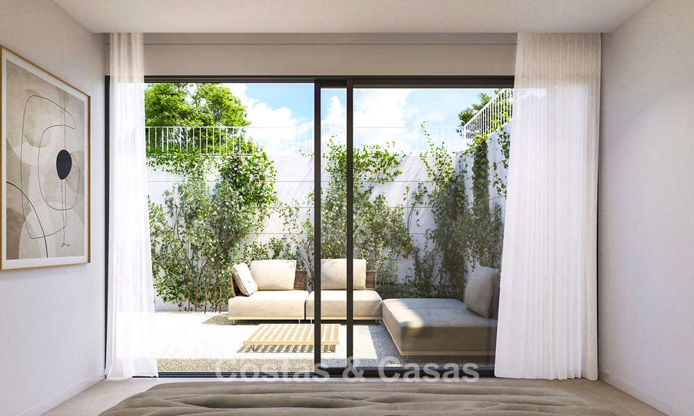 Maisons sur plan à haut rendement énergétique à vendre dans les collines verdoyantes d'Elviria, à l'est du centre de Marbella 779362