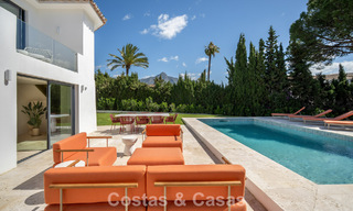 Villa de luxe prête à emménager avec une architecture andalouse moderne à vendre située au cœur de Nueva Andalucia, Marbella 779479 