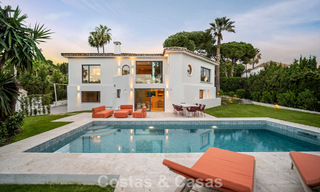 Villa de luxe prête à emménager avec une architecture andalouse moderne à vendre située au cœur de Nueva Andalucia, Marbella 779484 