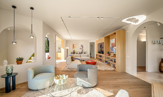 Villa de luxe prête à emménager avec une architecture andalouse moderne à vendre située au cœur de Nueva Andalucia, Marbella 779496 