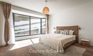 Prestigieuse villa rénovée à vendre dans l'urbanisation fermée recherchée d'El Madroñal à Marbella - Benahavis 779520 