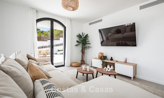 Prestigieuse villa rénovée à vendre dans l'urbanisation fermée recherchée d'El Madroñal à Marbella - Benahavis 779554 