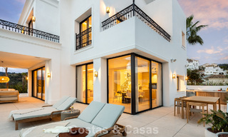 Villa royale à l'architecture méditerranéenne luxueuse à vendre, en bordure du golf de Marbella - Benahavis 779635 