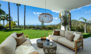 Villa royale à l'architecture méditerranéenne luxueuse à vendre, en bordure du golf de Marbella - Benahavis 779651 