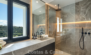 Villa royale à l'architecture méditerranéenne luxueuse à vendre, en bordure du golf de Marbella - Benahavis 779655 