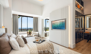 Villa royale à l'architecture méditerranéenne luxueuse à vendre, en bordure du golf de Marbella - Benahavis 779658 