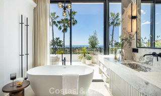 Villa royale à l'architecture méditerranéenne luxueuse à vendre, en bordure du golf de Marbella - Benahavis 779662 