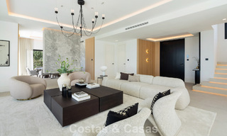 Villa royale à l'architecture méditerranéenne luxueuse à vendre, en bordure du golf de Marbella - Benahavis 779668 