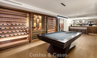 Villa royale à l'architecture méditerranéenne luxueuse à vendre, en bordure du golf de Marbella - Benahavis 779674 