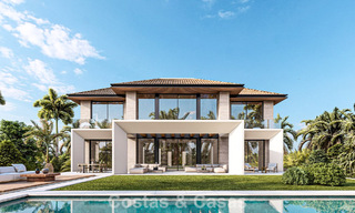 Construction de base avec projet à vendre dans un quartier résidentiel sécurisé de Marbella - Benahavis 779475 