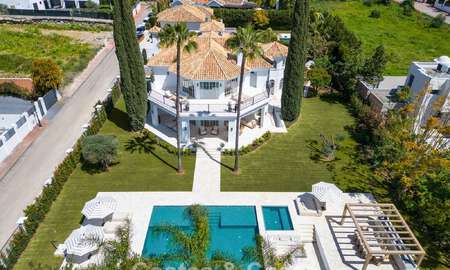 Villa de rêve méditerranéenne d'une grandeur intemporelle à vendre au cœur de Nueva Andalucia, Marbella 779707