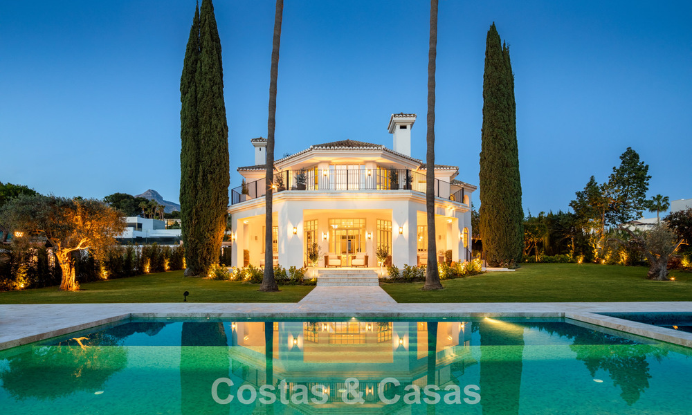 Villa de rêve méditerranéenne d'une grandeur intemporelle à vendre au cœur de Nueva Andalucia, Marbella 779709