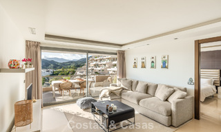 Appartement contemporain avec vue panoramique sur le golf et la mer à vendre à Marbella - Benahavis 779794 