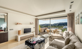Appartement contemporain avec vue panoramique sur le golf et la mer à vendre à Marbella - Benahavis 779799 