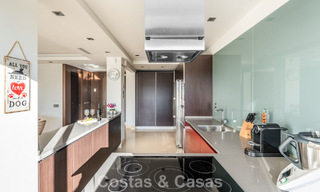 Appartement contemporain avec vue panoramique sur le golf et la mer à vendre à Marbella - Benahavis 779803 