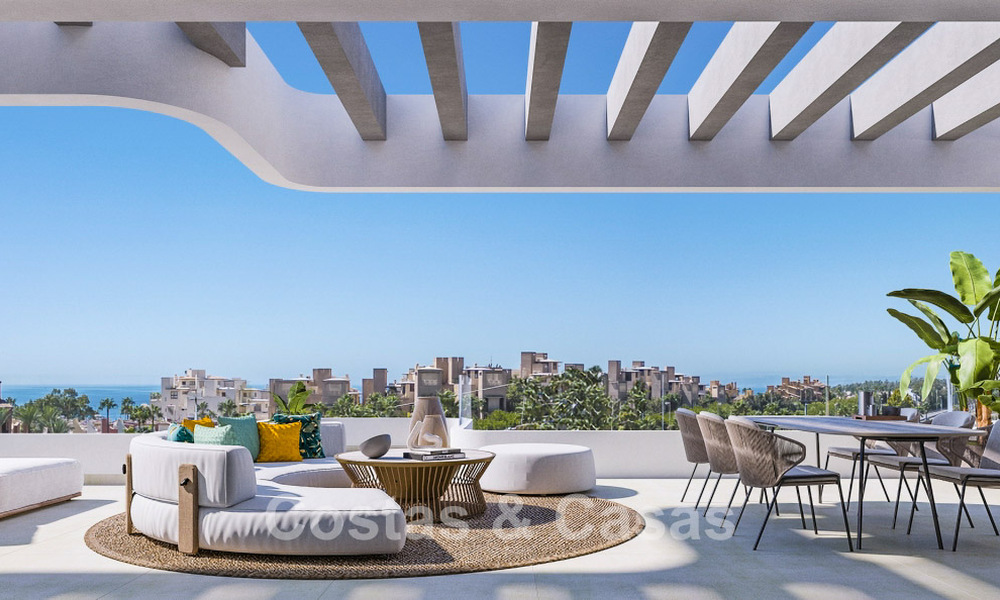 Appartements neufs à vendre, à distance de marche de la plage sur le New Golden Mile entre Marbella et Estepona 779805