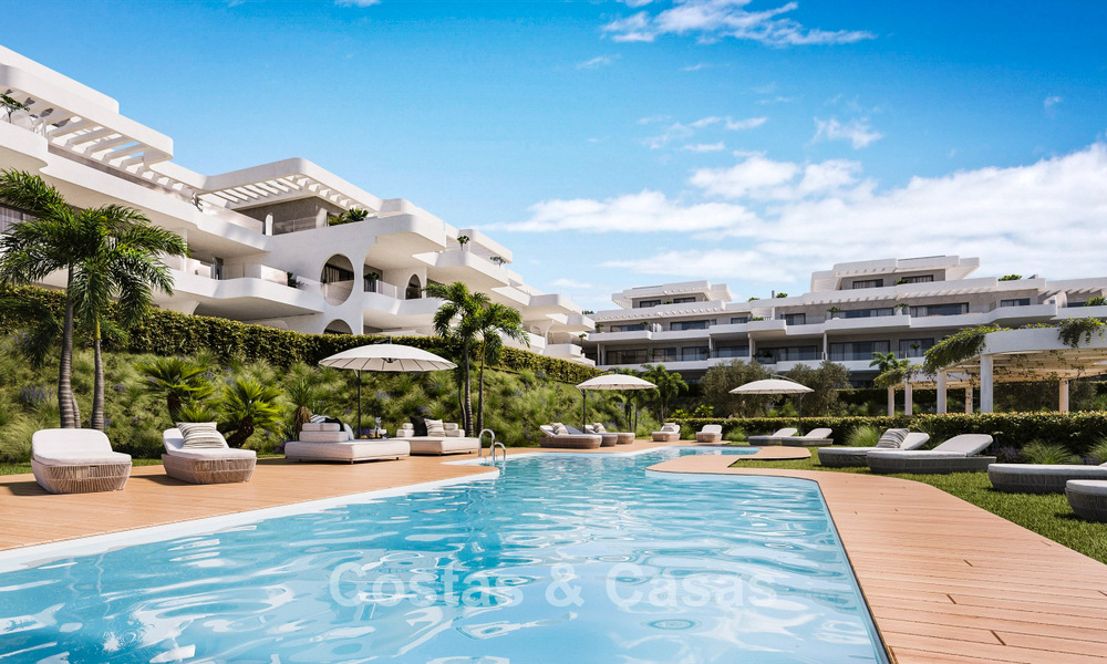 Appartements neufs à vendre, à distance de marche de la plage sur le New Golden Mile entre Marbella et Estepona 779806