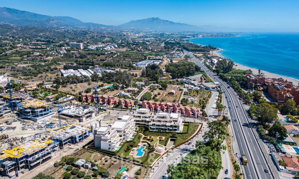 Appartements neufs à vendre, à distance de marche de la plage sur le New Golden Mile entre Marbella et Estepona 779807