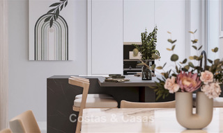 Villa de luxe exclusive à vendre dans un quartier de golf près du centre d'Estepona 779813 