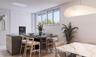 Villa de luxe exclusive à vendre dans un quartier de golf près du centre d'Estepona 779814 