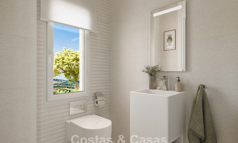 Villa de luxe exclusive à vendre dans un quartier de golf près du centre d'Estepona 779815