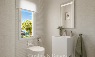 Villa de luxe exclusive à vendre dans un quartier de golf près du centre d'Estepona 779815 