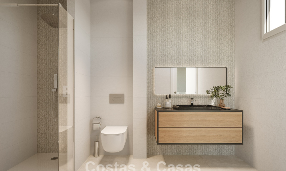 Villa de luxe exclusive à vendre dans un quartier de golf près du centre d'Estepona 779816