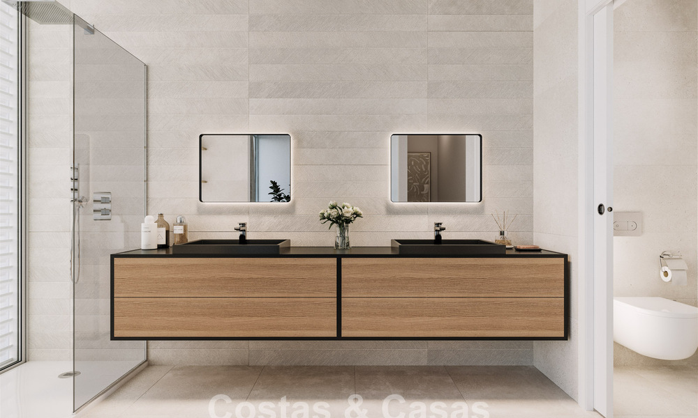 Villa de luxe exclusive à vendre dans un quartier de golf près du centre d'Estepona 779817