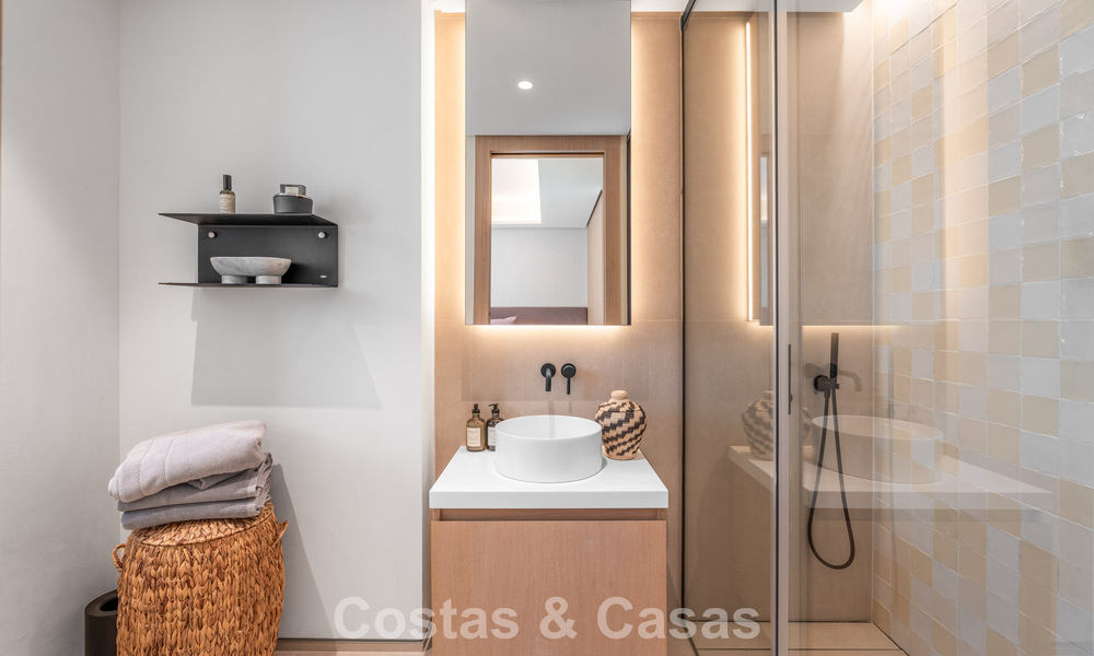 Appartement exclusif et moderne avec vue panoramique sur la mer à vendre, situé directement sur la promenade de la plage dans le centre de Malaga 779883