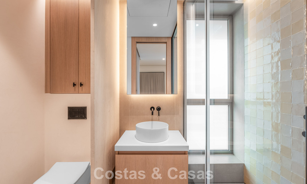 Appartement exclusif et moderne avec vue panoramique sur la mer à vendre, situé directement sur la promenade de la plage dans le centre de Malaga 779884