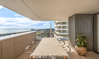Appartement exclusif et moderne avec vue panoramique sur la mer à vendre, situé directement sur la promenade de la plage dans le centre de Malaga 779898 
