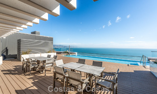Appartement exclusif et moderne avec vue panoramique sur la mer à vendre, situé directement sur la promenade de la plage dans le centre de Malaga 779902 