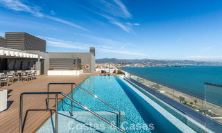 Appartement exclusif et moderne avec vue panoramique sur la mer à vendre, situé directement sur la promenade de la plage dans le centre de Malaga 779904 