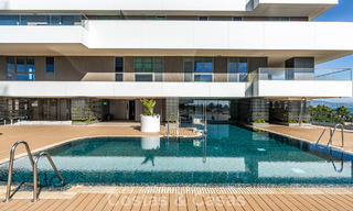 Appartement exclusif et moderne avec vue panoramique sur la mer à vendre, situé directement sur la promenade de la plage dans le centre de Malaga 779906 