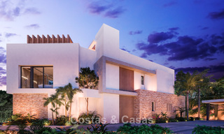 Villa sophistiquée de nouvelle construction à vendre dans un quartier résidentiel prestigieux et sécurisé sur le Golden Mile de Marbella 779913 