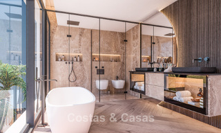 Villa sophistiquée de nouvelle construction à vendre dans un quartier résidentiel prestigieux et sécurisé sur le Golden Mile de Marbella 779915 