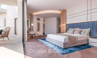 Villa sophistiquée de nouvelle construction à vendre dans un quartier résidentiel prestigieux et sécurisé sur le Golden Mile de Marbella 779916 