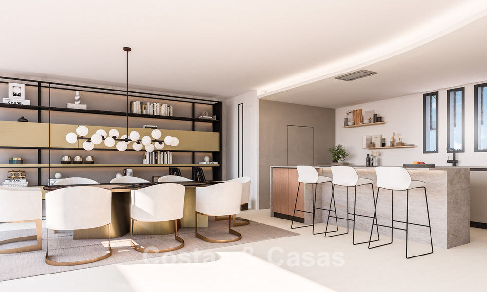 Villa sophistiquée de nouvelle construction à vendre dans un quartier résidentiel prestigieux et sécurisé sur le Golden Mile de Marbella 779918