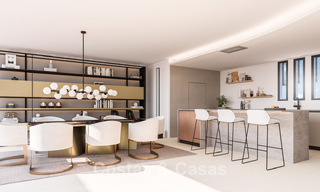 Villa sophistiquée de nouvelle construction à vendre dans un quartier résidentiel prestigieux et sécurisé sur le Golden Mile de Marbella 779918 