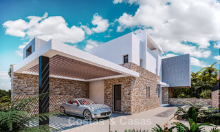 Nouveau sur le marché. Villa sophistiquée de nouvelle construction à vendre dans un quartier sécurisé sur le Golden Mile de Marbella 779920 