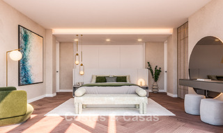 Nouveau sur le marché. Villa sophistiquée de nouvelle construction à vendre dans un quartier sécurisé sur le Golden Mile de Marbella 779921 