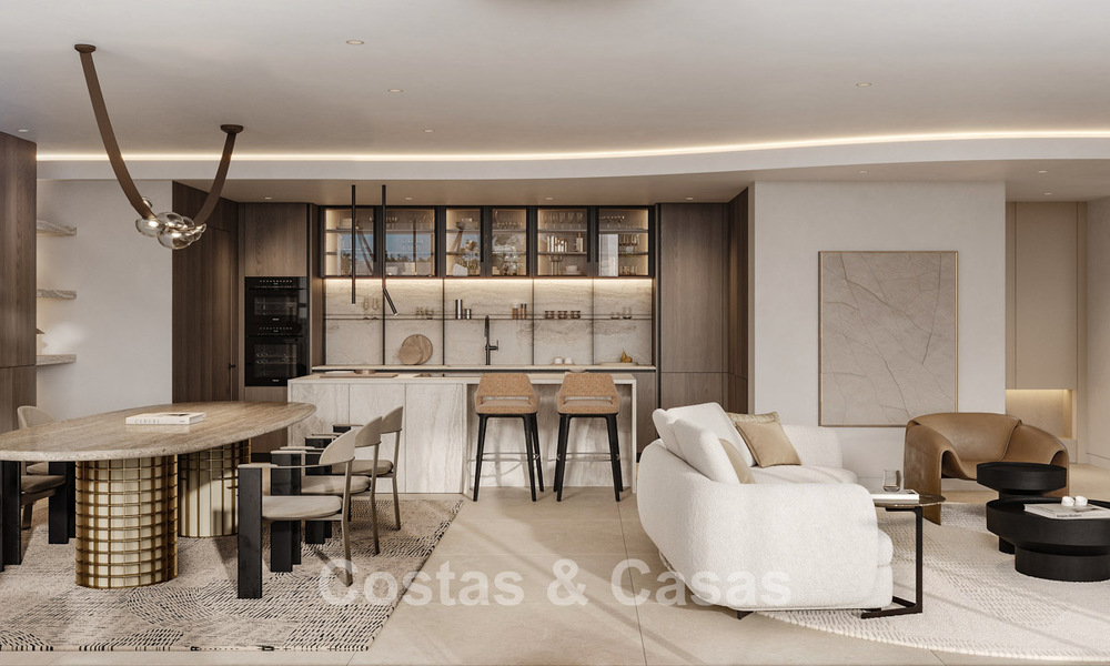 Nouveau sur le marché. Villa neuve haut de gamme à vendre dans un quartier populaire et sécurisé sur le Golden Mile de Marbella 779931