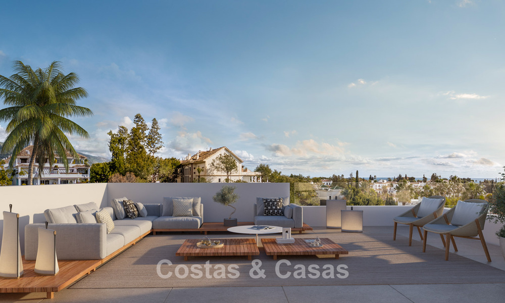 Nouveau sur le marché. Villa neuve haut de gamme à vendre dans un quartier populaire et sécurisé sur le Golden Mile de Marbella 779938