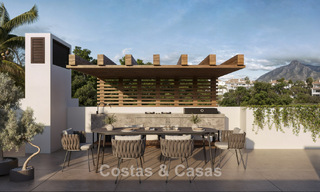 Nouveau sur le marché. Villa neuve haut de gamme à vendre dans un quartier populaire et sécurisé sur le Golden Mile de Marbella 779939 