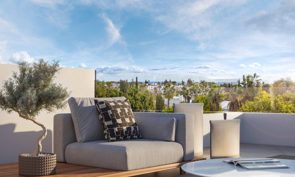 Nouveau sur le marché. Villa neuve haut de gamme à vendre dans un quartier populaire et sécurisé sur le Golden Mile de Marbella 779940